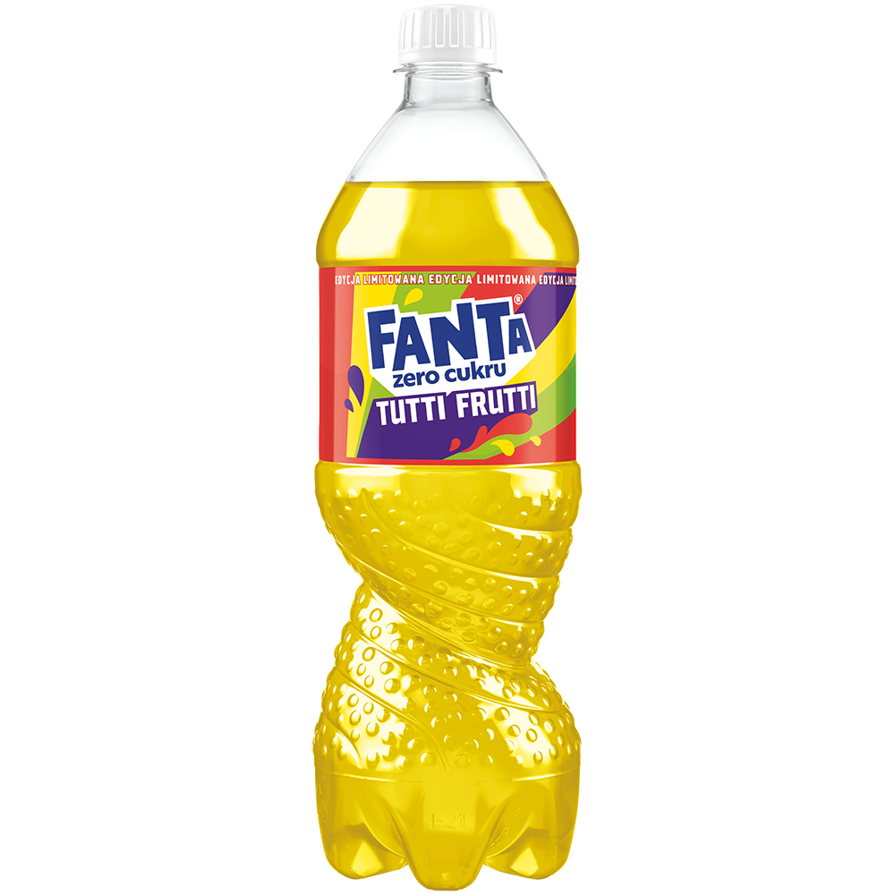 Butelka Fanta Tutti Frutti Zero
