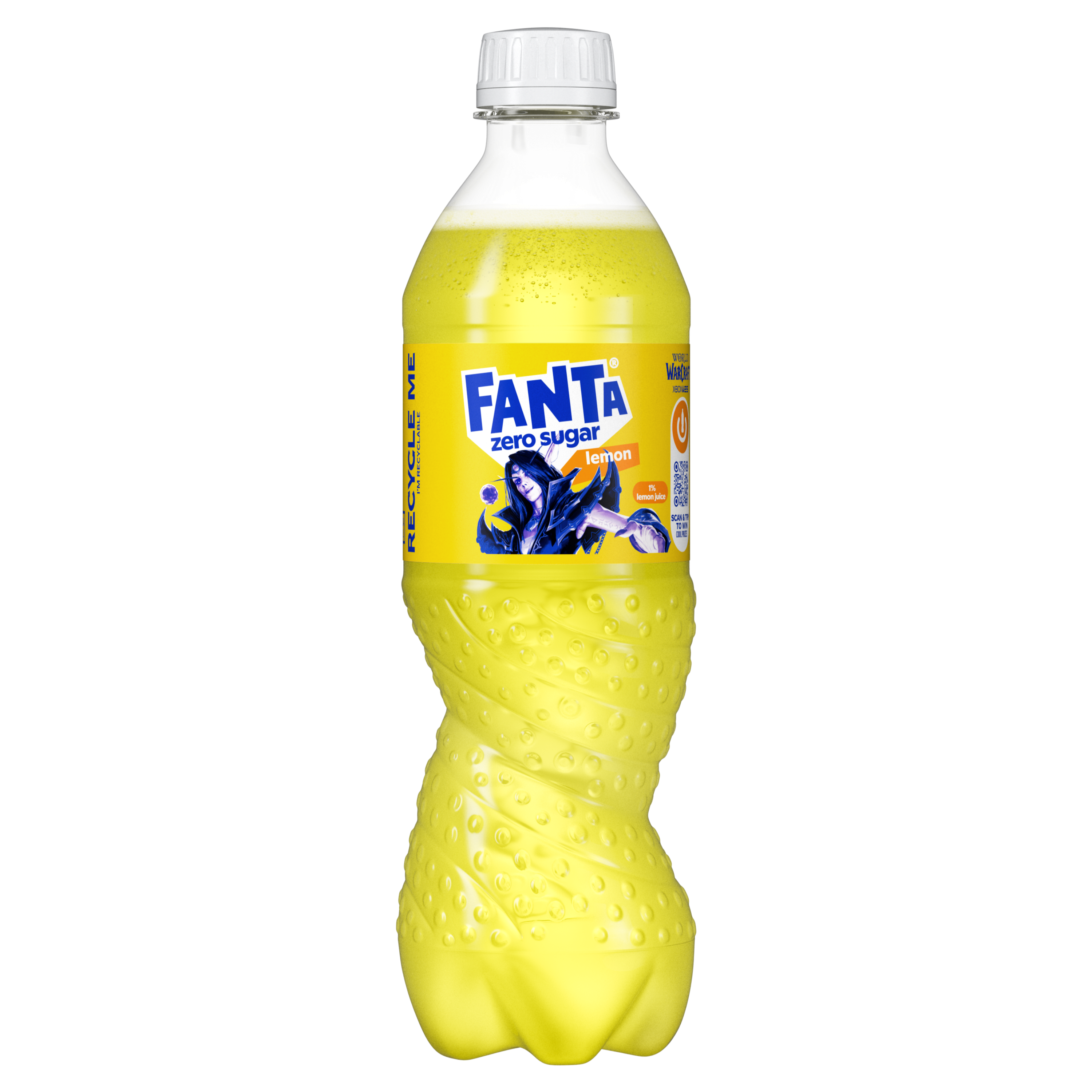 Butelka Fanta Lemon Zero