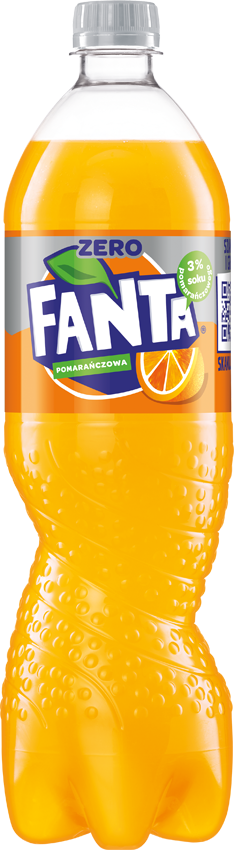 Butelka Fanta Orange Zero
