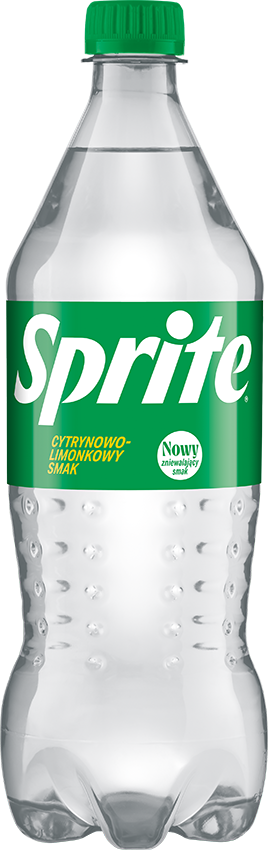 Sprite w zielonej butelce