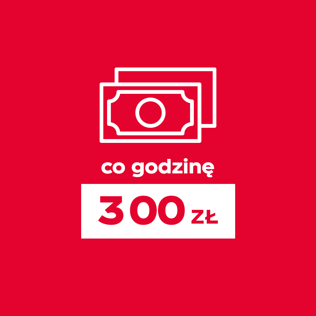 300 zł co godzinę!