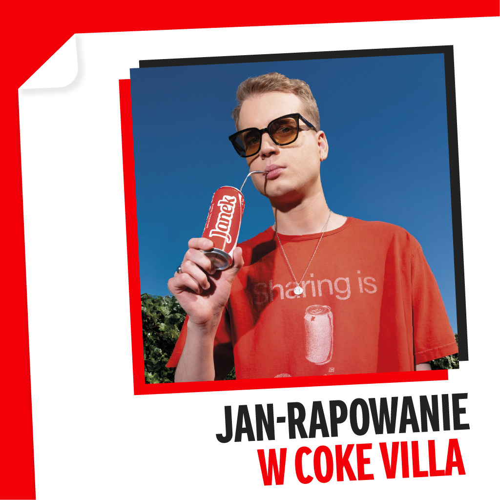 Jan-rapowanie w Coke Villa