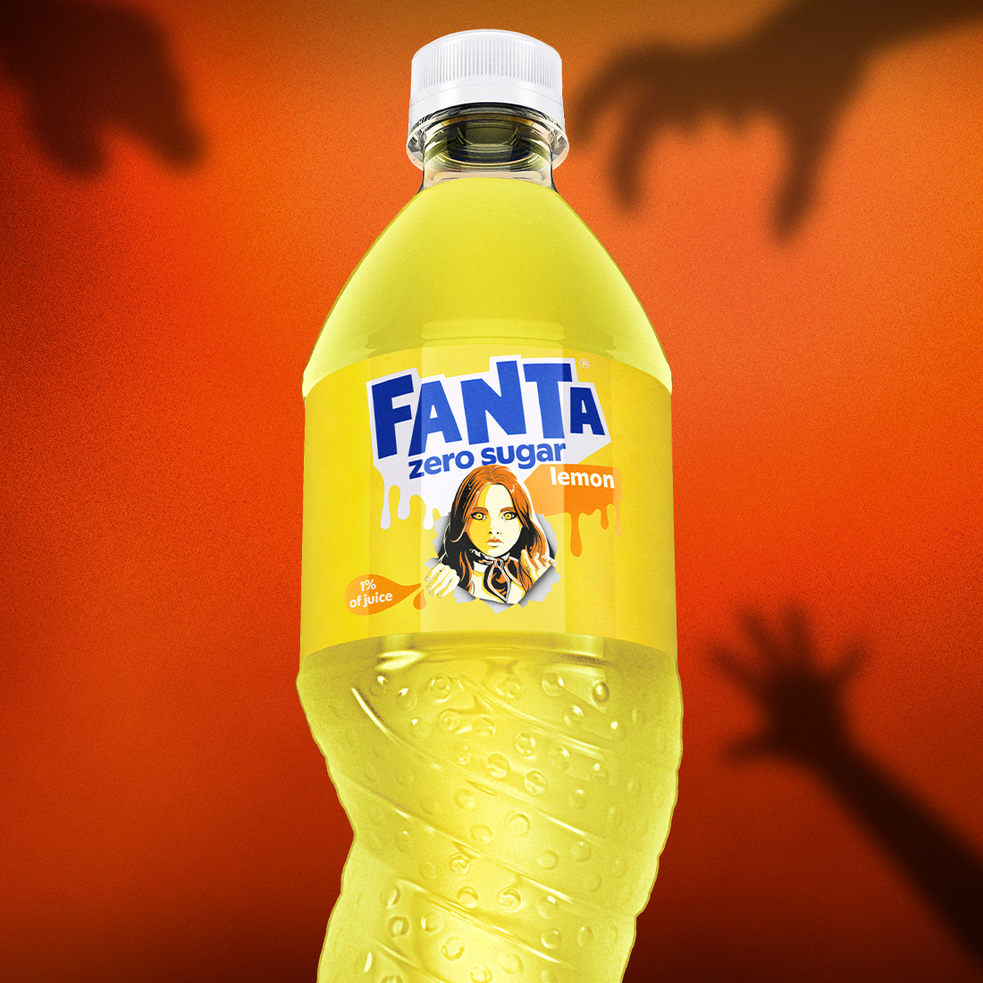 Limitowana Lemon Orange z wizerunkiem M3GAN na etykiecie