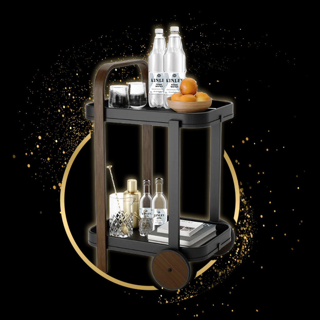 Designerski barek na kółkach