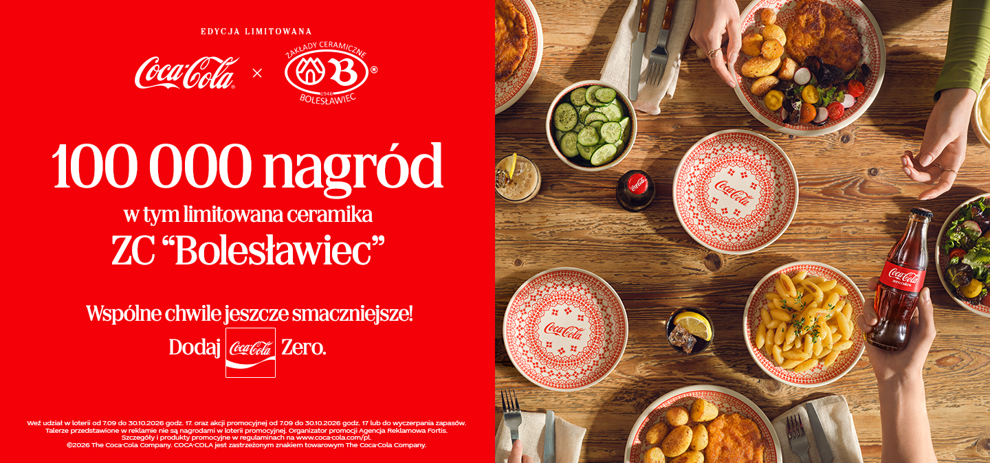 Baner promocyjny loterii Boleslawiec