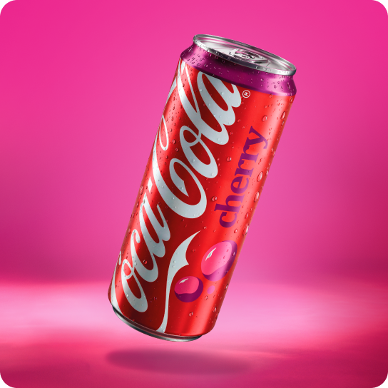 Coca-Cola ķiršu bundža