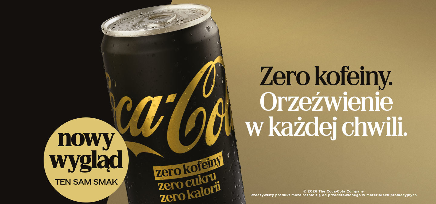 Zero kofeiny. Orzeźwienie w każdej chwili.