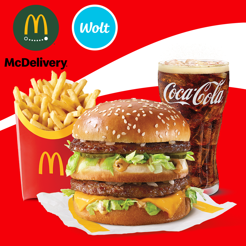 Voucher WOLT na McDonald’s