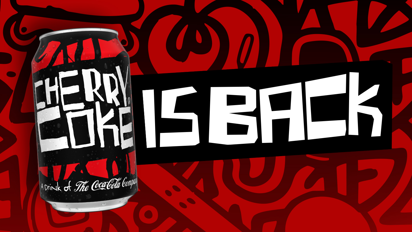 Cherry Coke is back