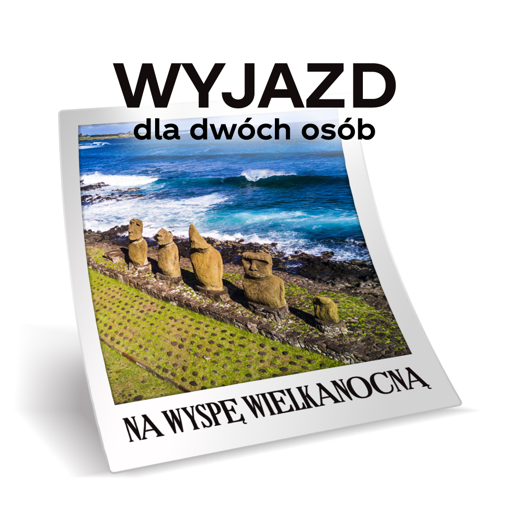 Wycieczka dla dwóch osób na Wyspę Wielkanocną