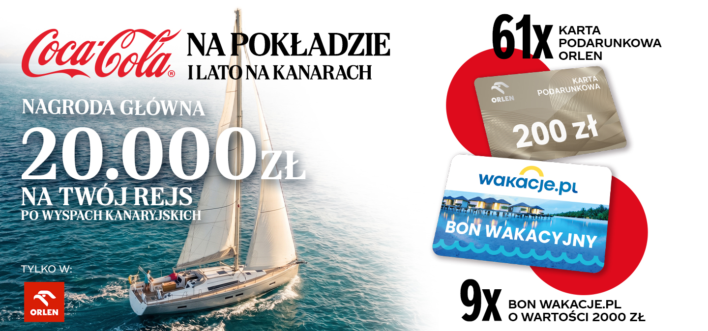 Baner promocyjny loterii Orlen