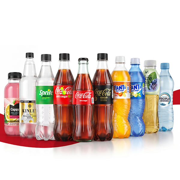 Portfolio produktów Coca-Cola Zero