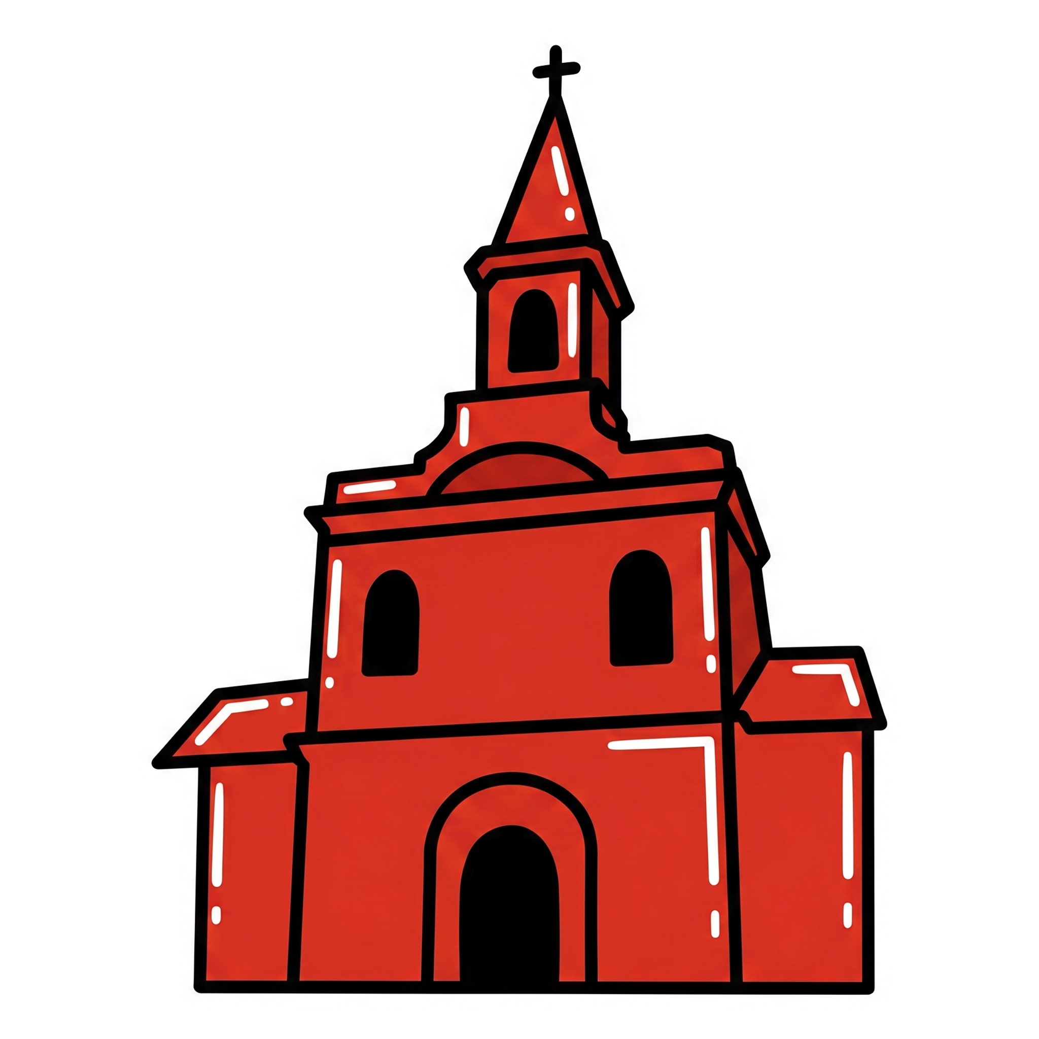 Ilustração alusiva à Trindade na cidade do Porto