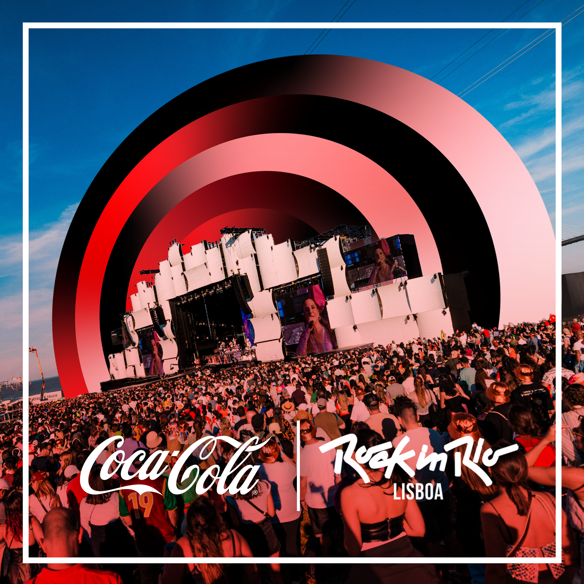 Rock in Rio Lisboa com patrocínio Coca‑Cola