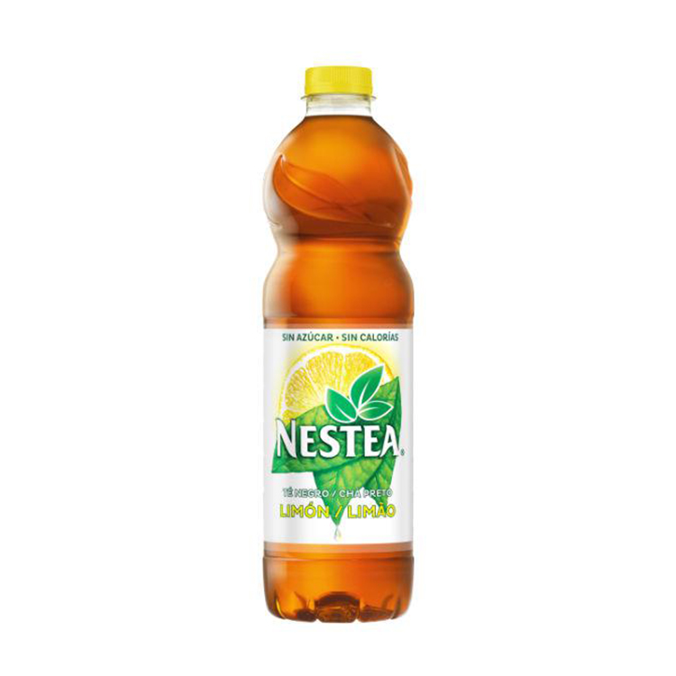 Uma garrafa de Nestea® Chá Preto Limão Sem açúcar