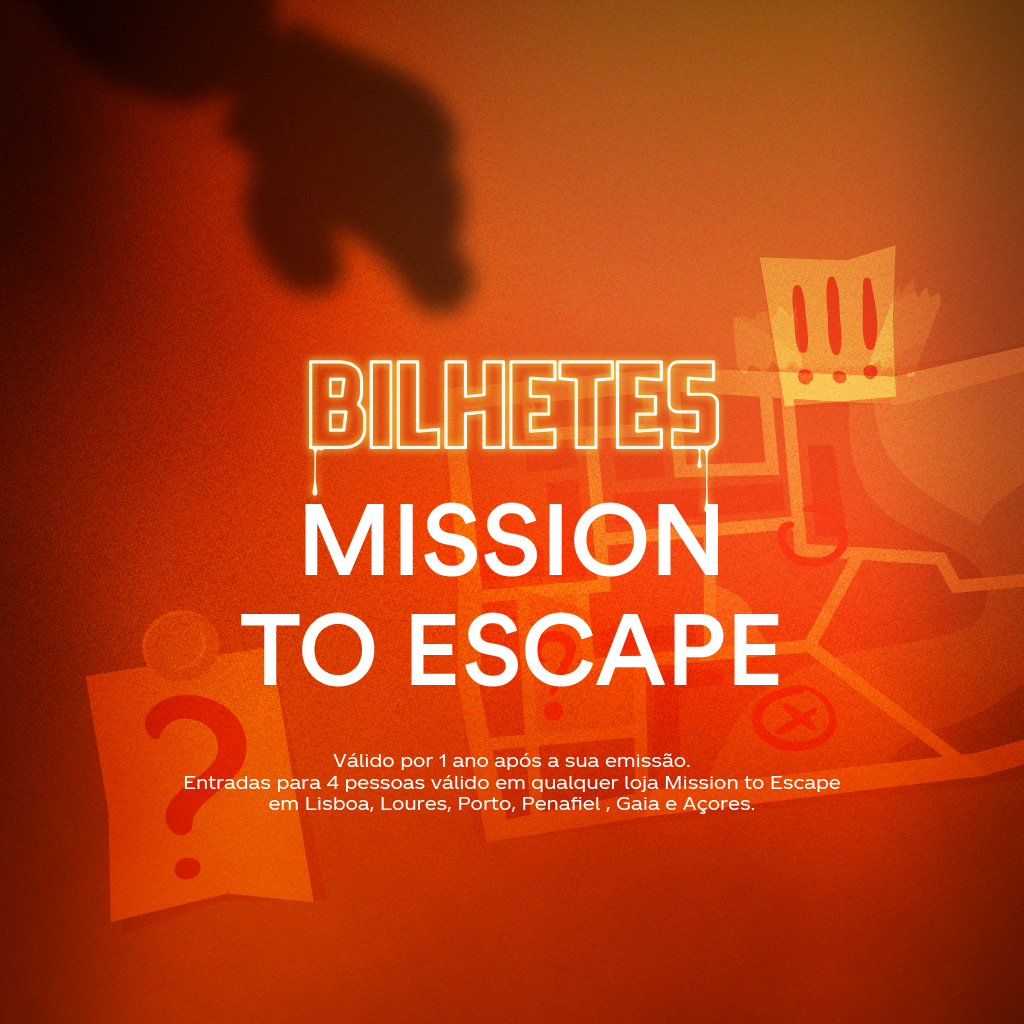 bilhetes scape room