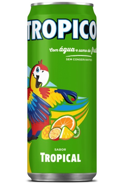 Uma lata de Tropico® Tropical