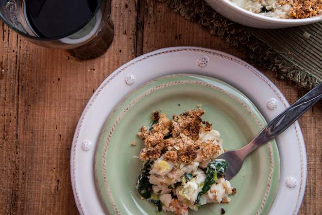 Crumble de Peixe