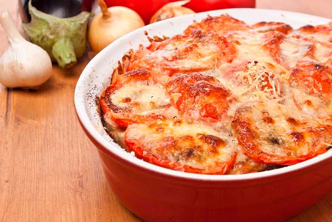 Moussaka com Tofu