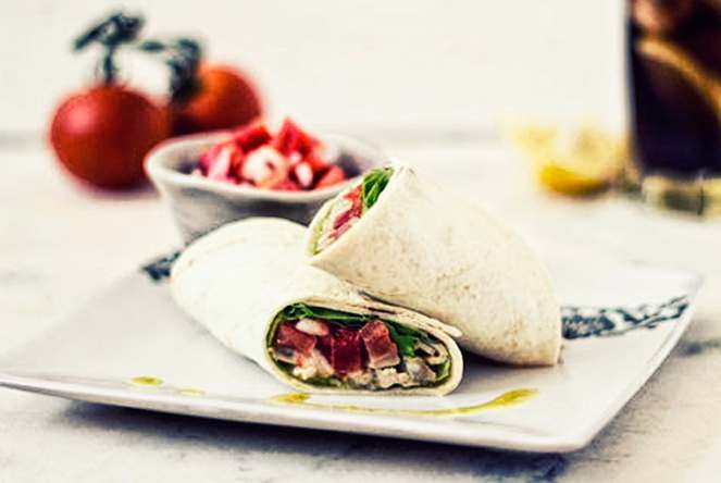 Wraps de frango