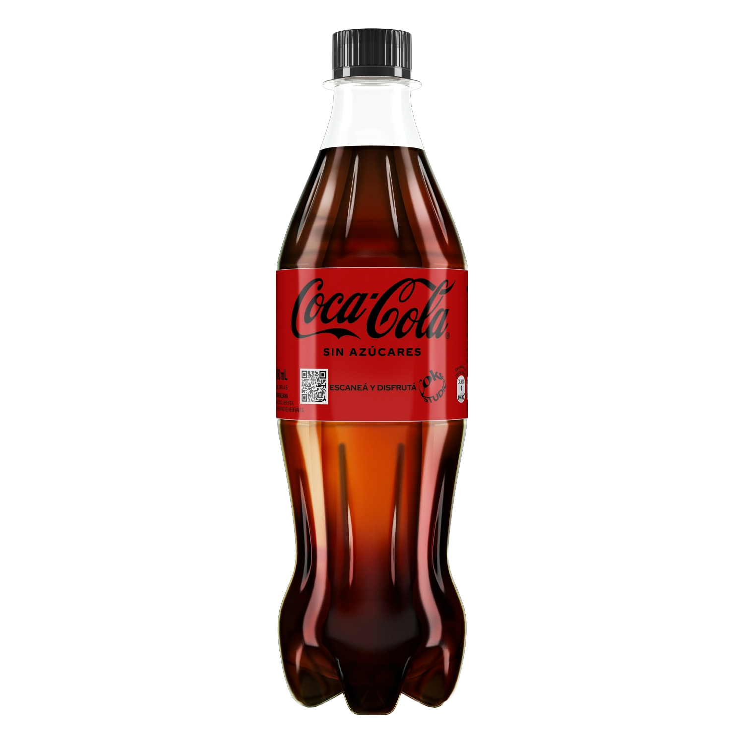 Botella de Coca-Cola Sin Azúcares
