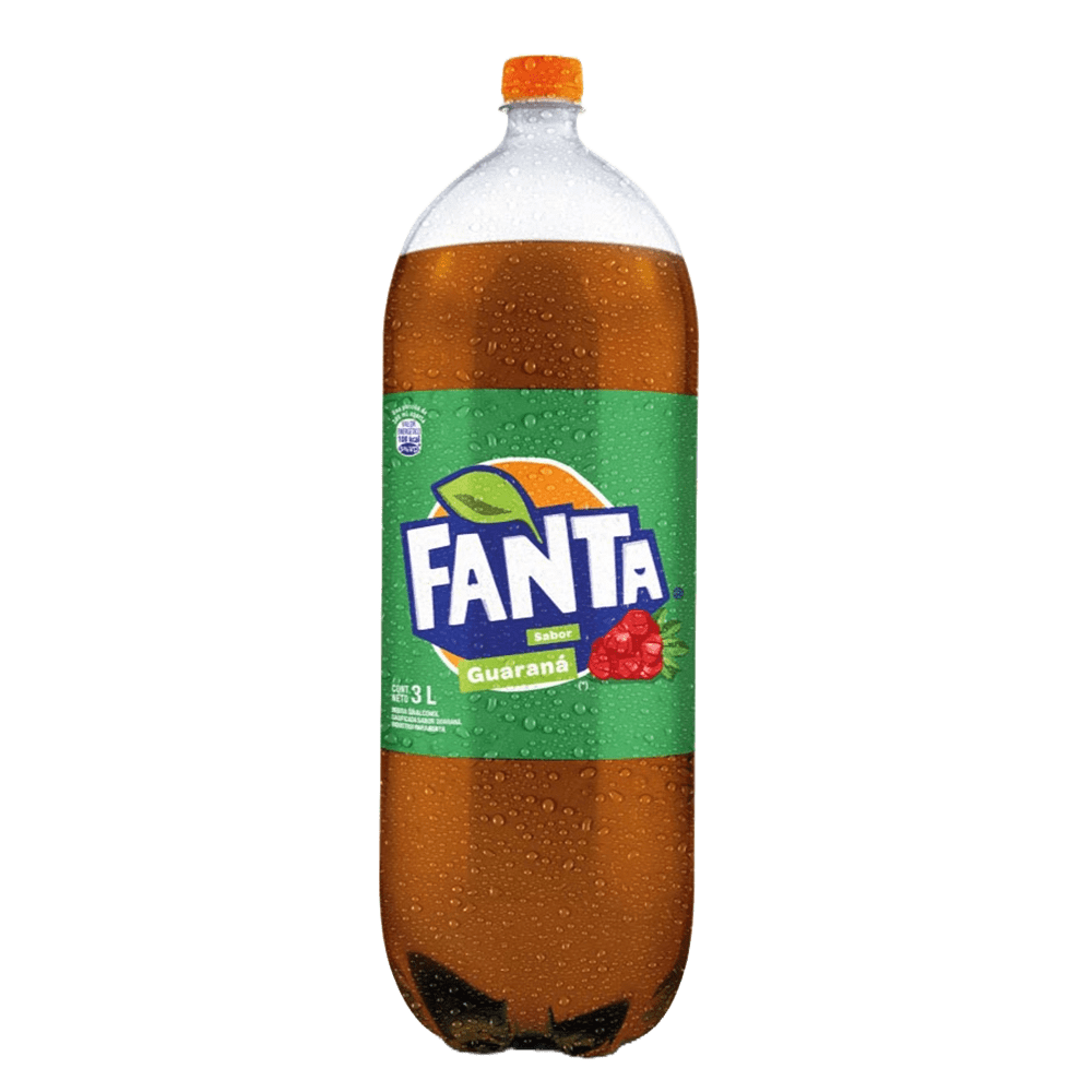 Botella de Fanta Sabor Guaraná 3L