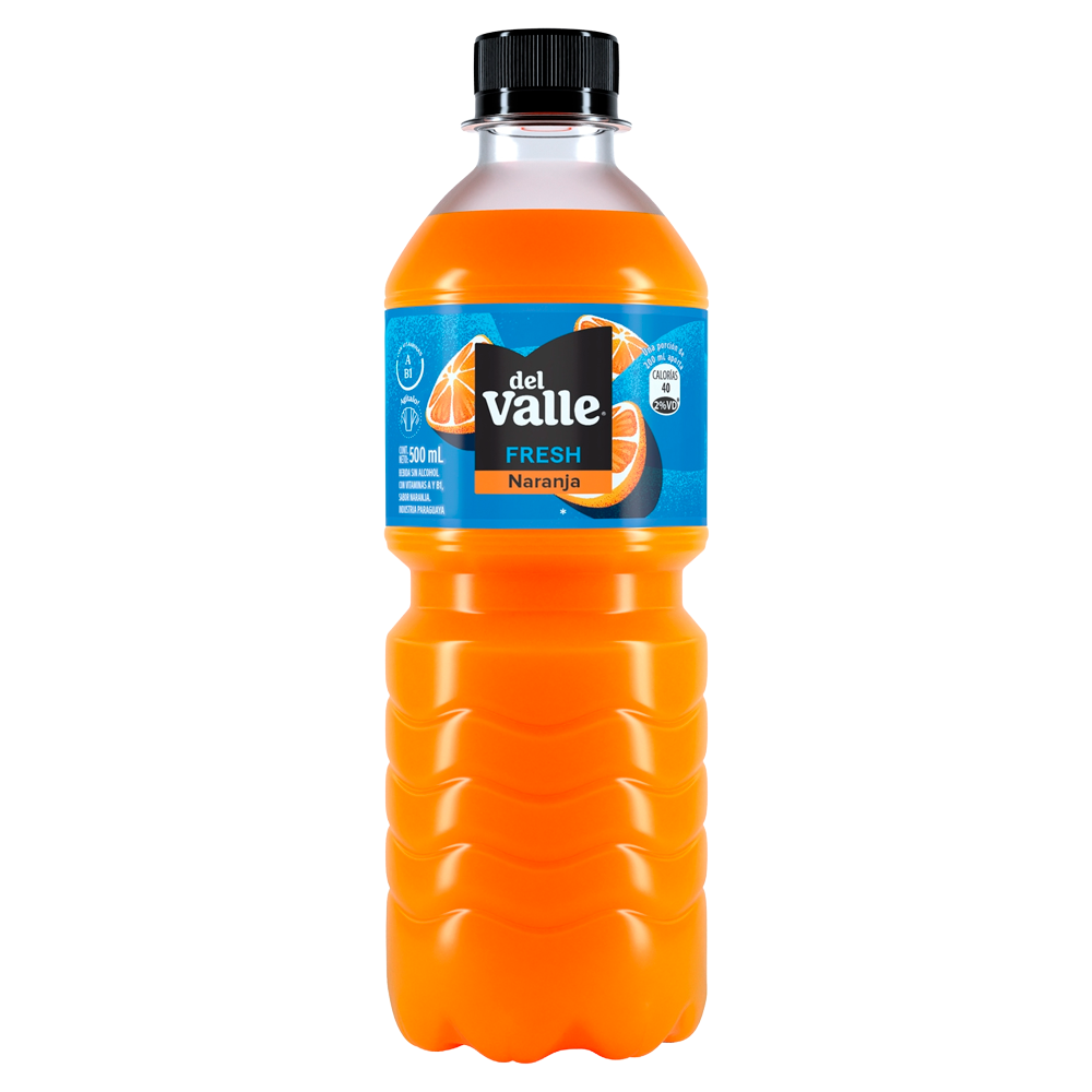 Botella de del Valle Fresh Naranja 500 mL