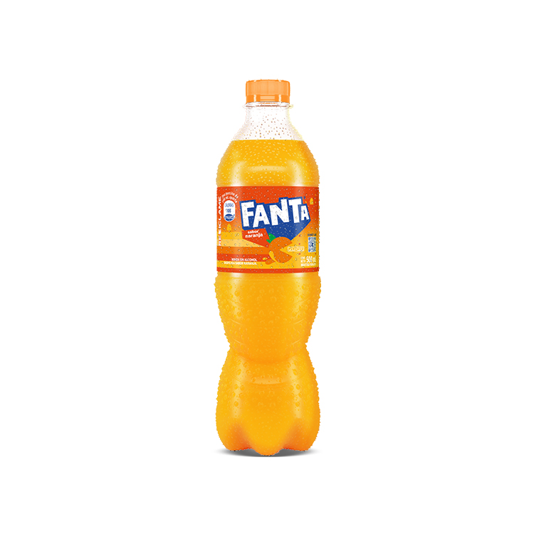 Botella de Fanta Regular sabor Naranja