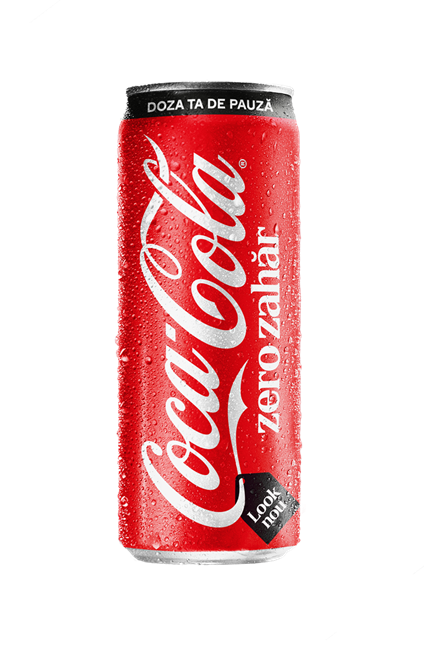 O cutie de Coca-Cola Zero 250ml