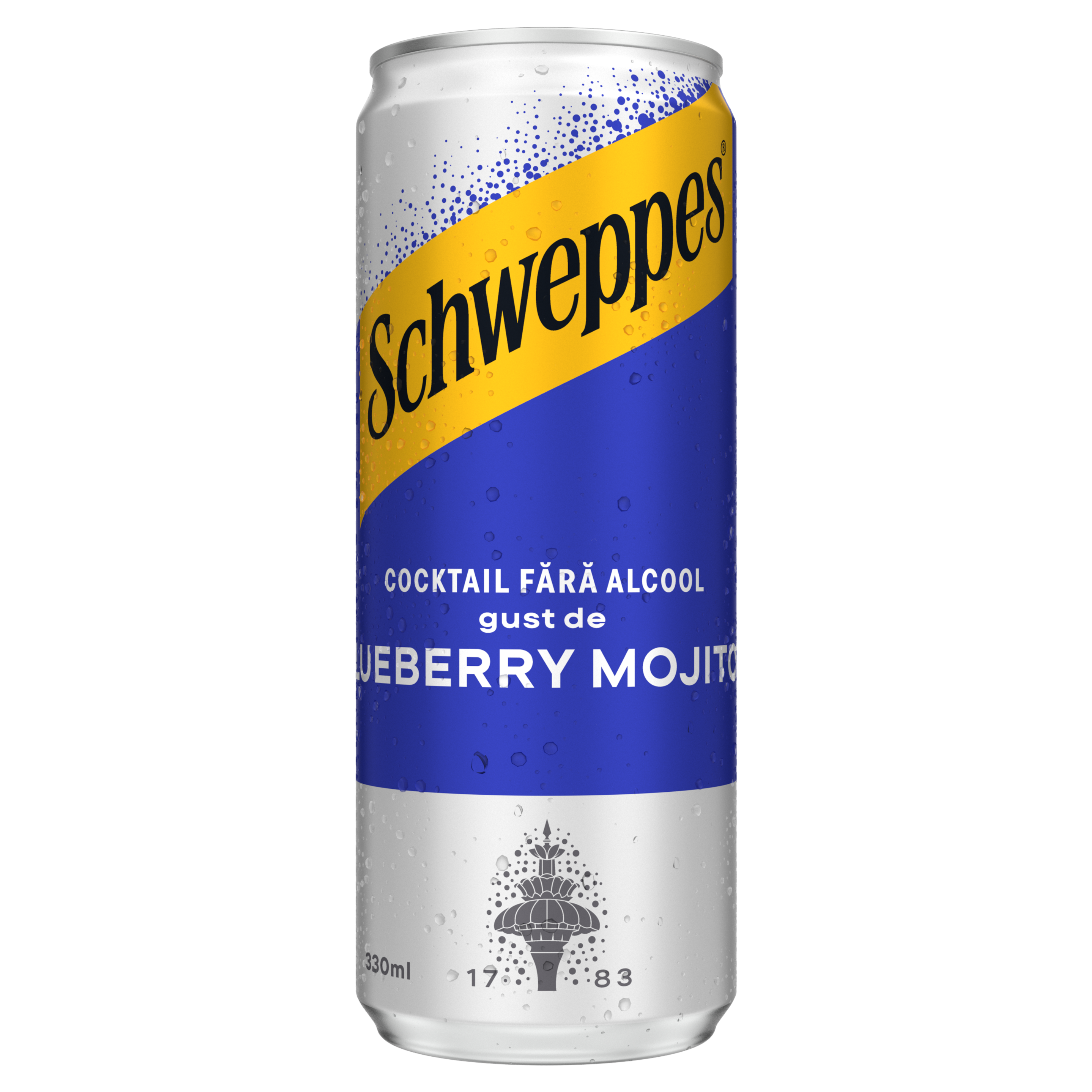 Doză de Schweppes Blueberry Mojito