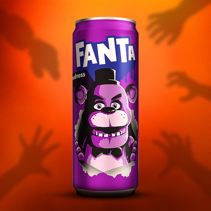 o doza de Fanta Madness ediție limitată de Halloween