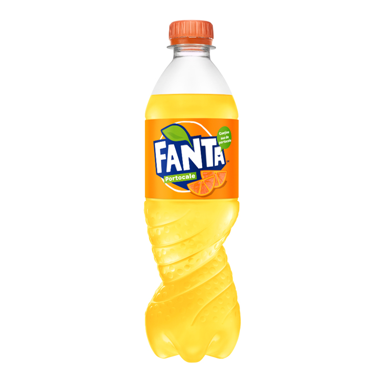 Sticlă de Fanta Portocale