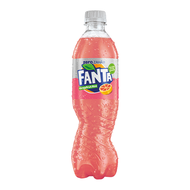 Sticlă de Fanta Greapefruit Zero Zahăr