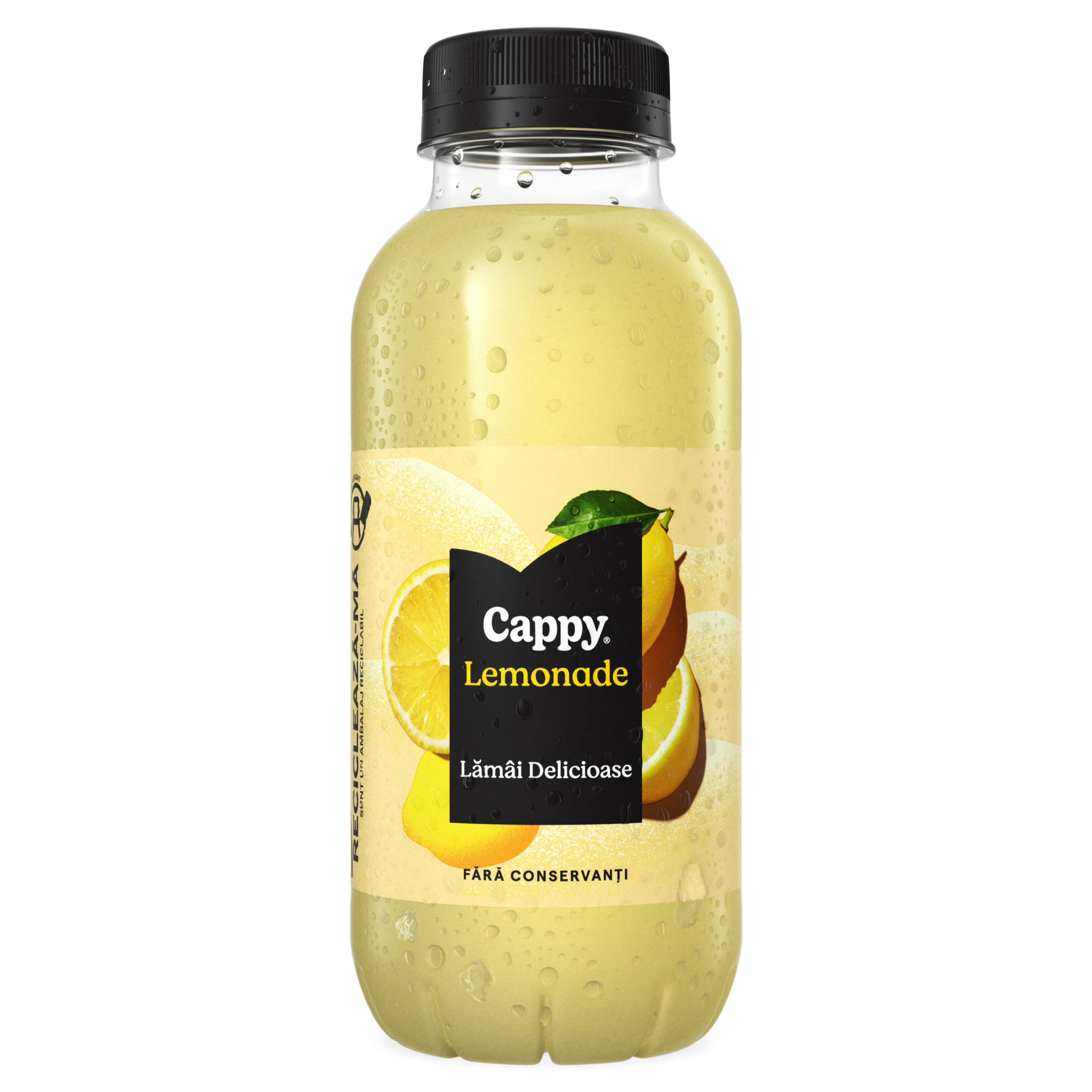 Sticlă de Cappy Lemonade Lămâi Delicioase