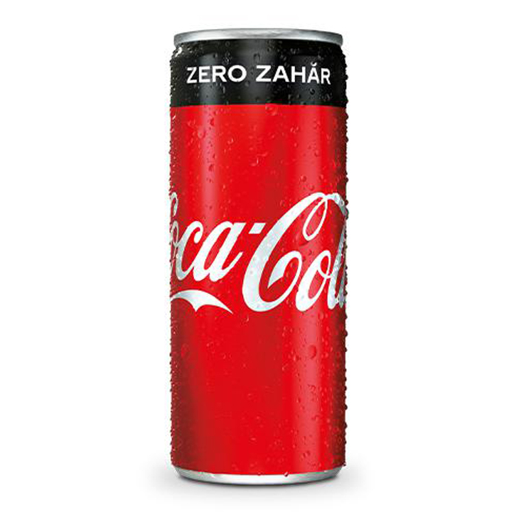 de Coca-Cola Zero Zahăr Doză de Coca-Cola Zero Zahăr