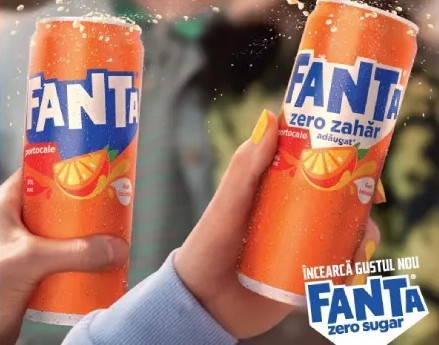 Banner al campaniei Fanta