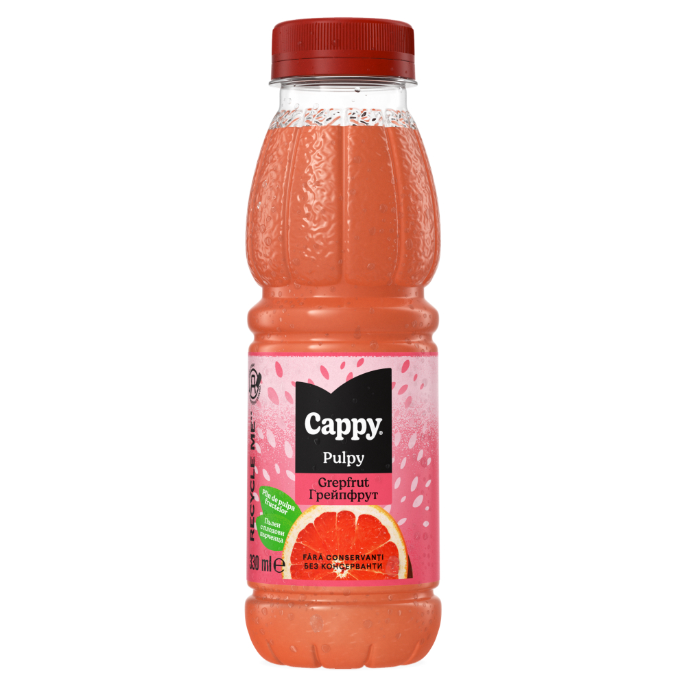 Sticlă de Cappy Pulpy de Grapefruit