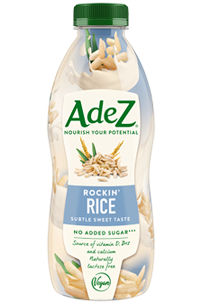 AdeZ Rockin Rice flašica sa belom pozadinom