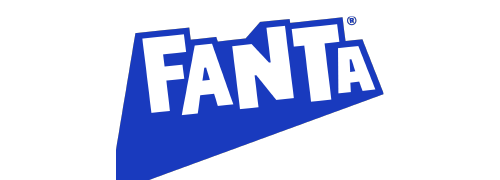 Fanta logo sa belom pozadinom