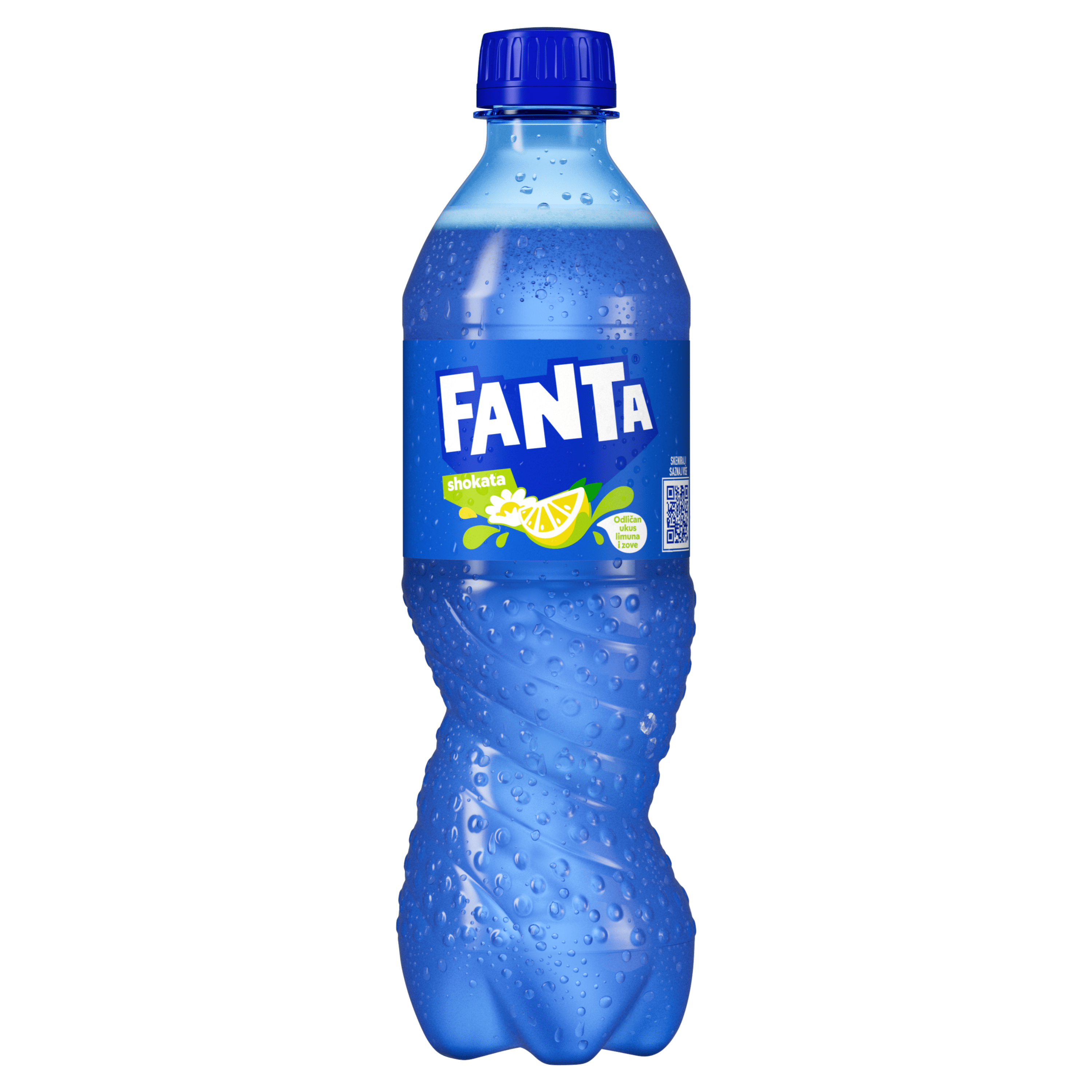 fanta shokata flašica sa belom pozadinom