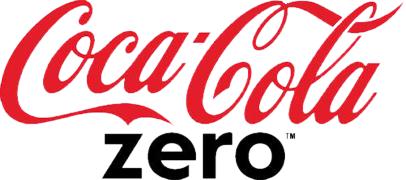 Coca-Cola Zero logo sa belom pozadinom