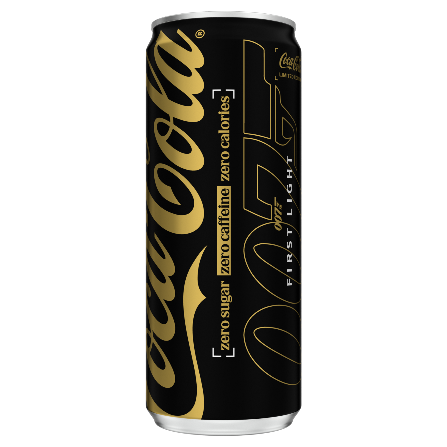 En läskburk med Coca-Cola Zero Sugar Zero Caffeine