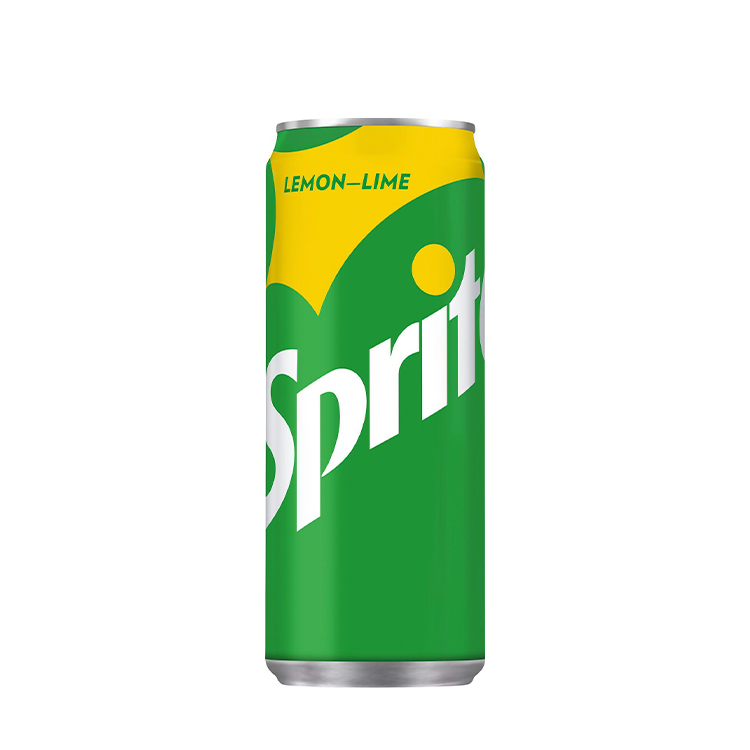 En läskburk med Sprite - Världens mest omtyckta lemon-lime läskedryck