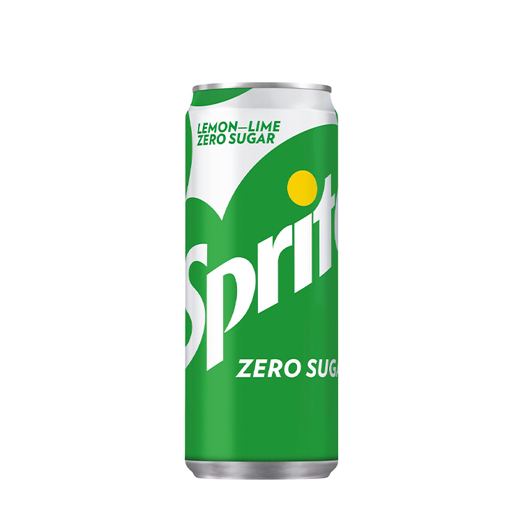 En läskburk med Sprite Zero Sugar 