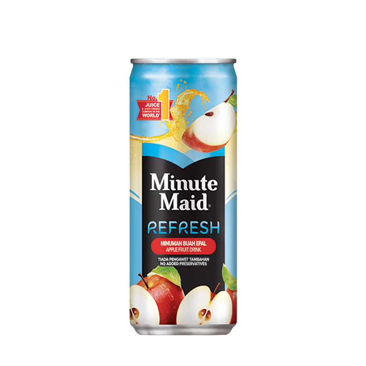 Minute Maid Refresh Apple can