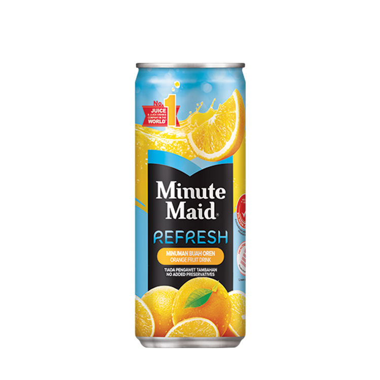Minute Maid Refresh Varieties Nutrition Facts Coca Cola SG