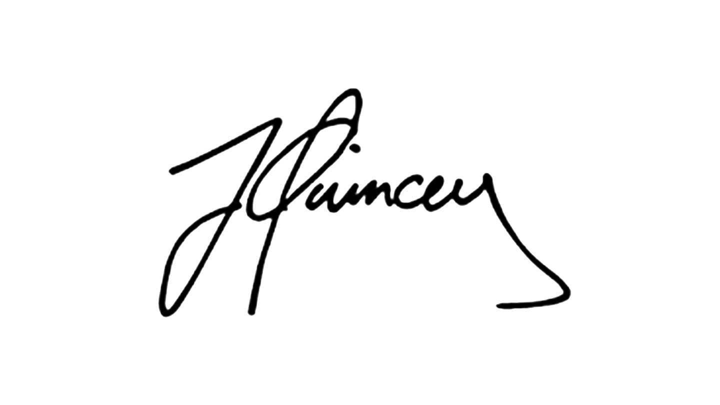 James Quincey signature