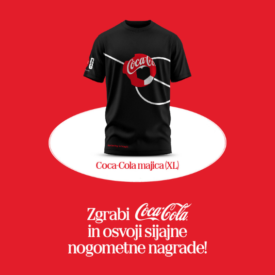 Coca-Cola majica – velikost XL