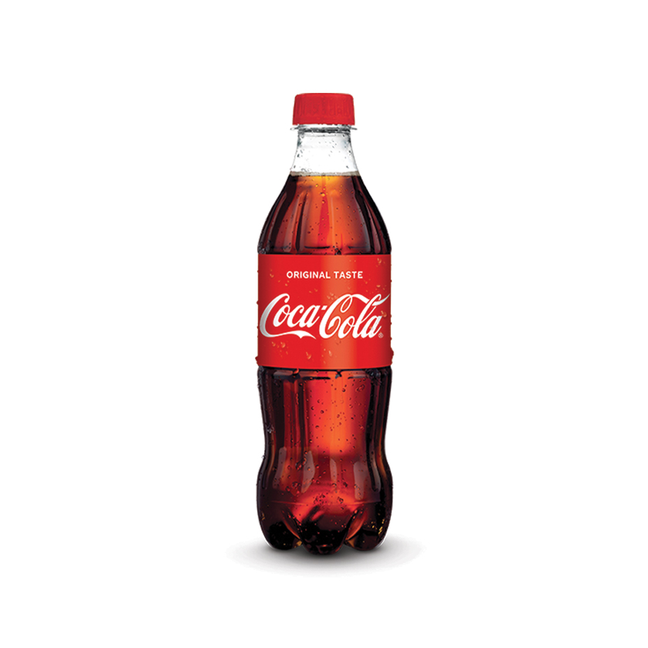 Ena plastenka Coca-Cole s prvotnim okusom.
