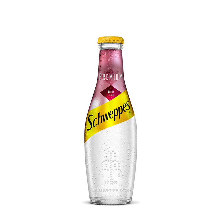 Posamična steklenica Schweppes okusa Tonic Aromatic.